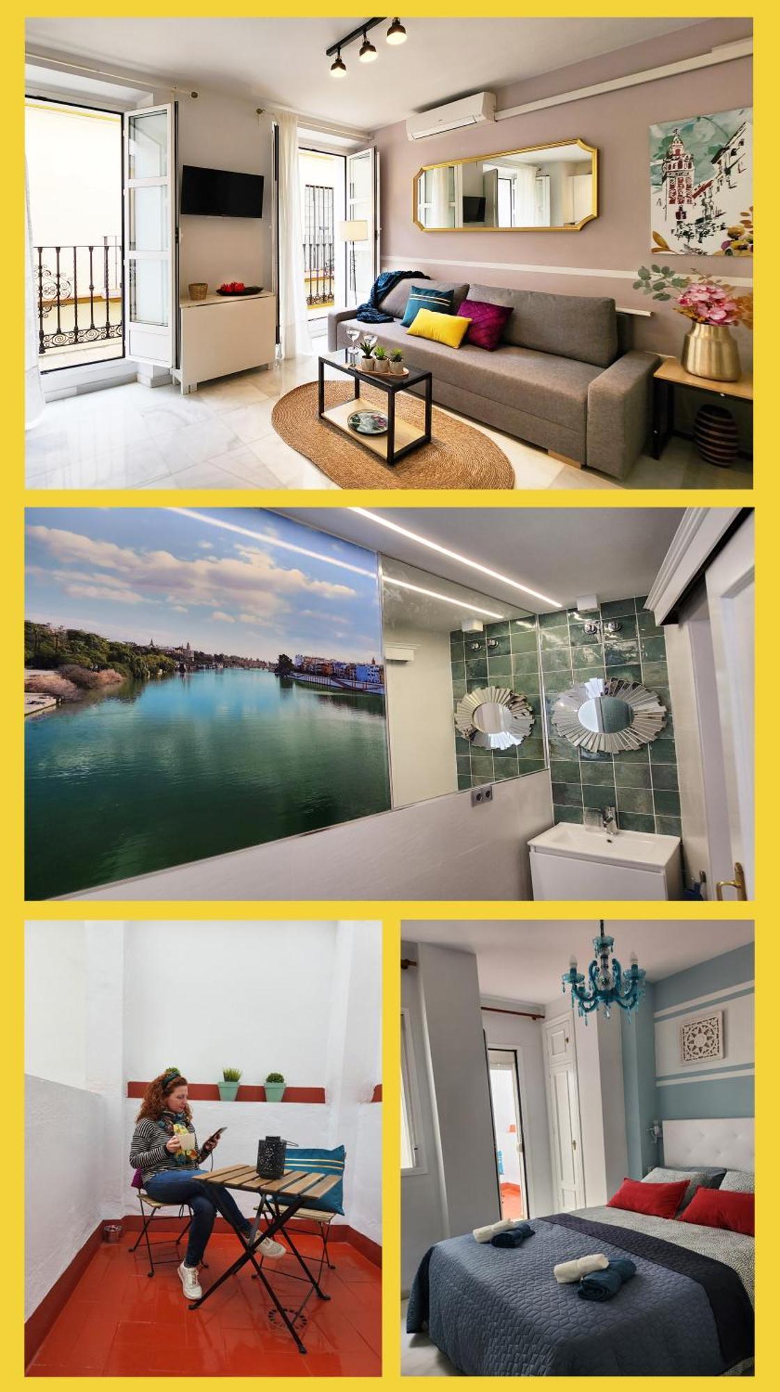 Lovely Center Apartments Seville - Balcony Lux Sol Luaran gambar